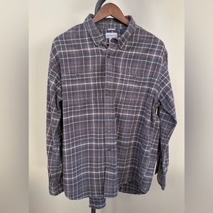 Carhartt Gray Plaid long sleeve original fit shirt